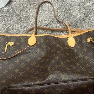 Louis Vuitton Dark Brown Monogram Tote